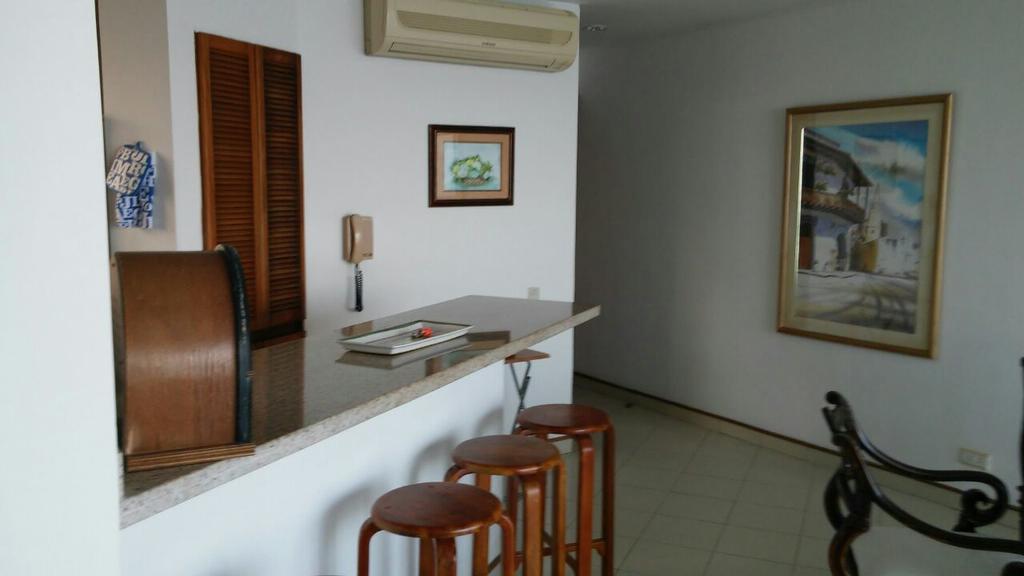 Apto En Cartagena Ed Puerto Azul Vista Al Mar Apartment Bagian luar foto