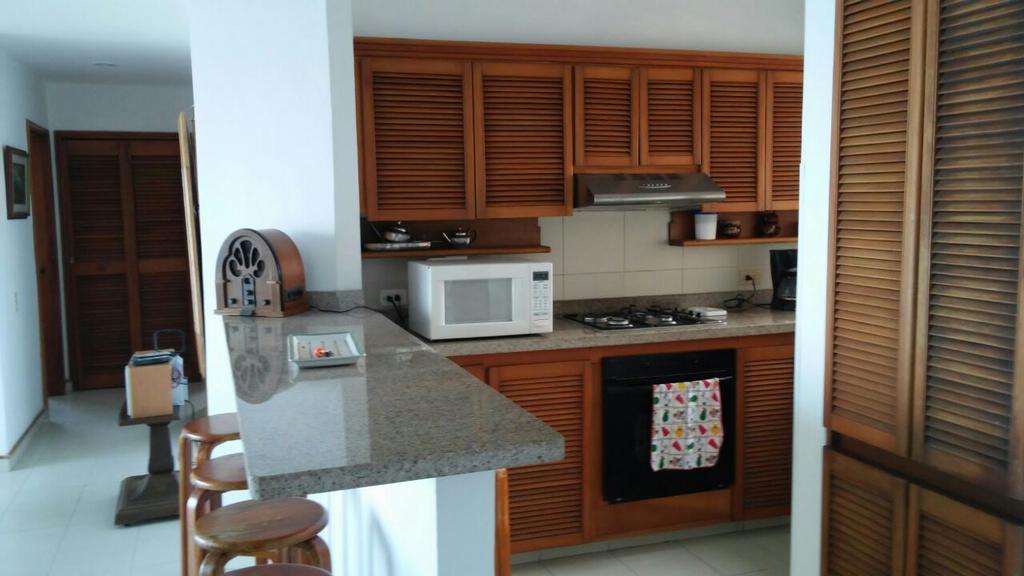 Apto En Cartagena Ed Puerto Azul Vista Al Mar Apartment Bagian luar foto
